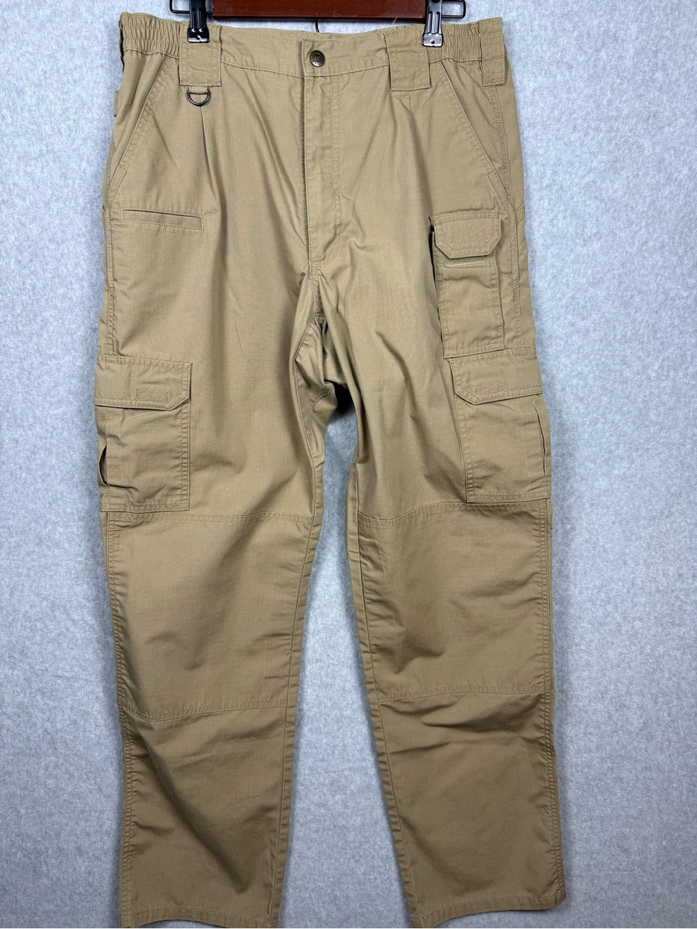 5.11 Tactical Series Khaki Ripstop Cargo Pants Utility Work Outdoor 34x34